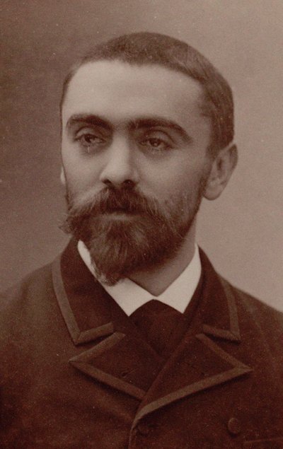 Portret kompozytora Georgesa Hüe 1858-1948, 1900. autorstwa Nadar