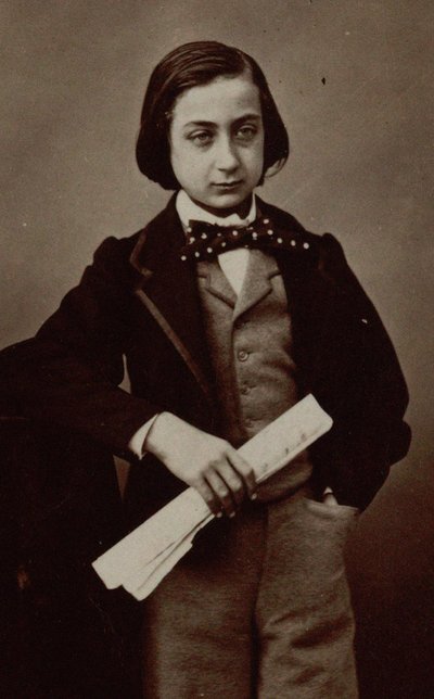 Portret skrzypka i kompozytora Henri Kettena 1848-1883. autorstwa Nadar