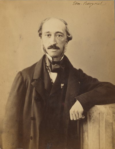 [Alexandre-]Edm[ond] Becquerel autorstwa Nadar [Gaspard Félix Tournachon]