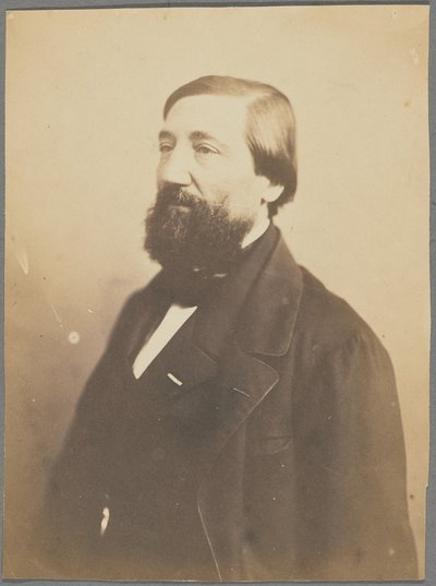 Ed[mond] Thierry, dziennikarz autorstwa Nadar [Gaspard Félix Tournachon]