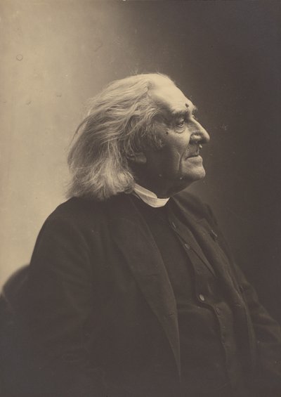 [Franz Liszt] autorstwa Nadar [Gaspard Félix Tournachon]
