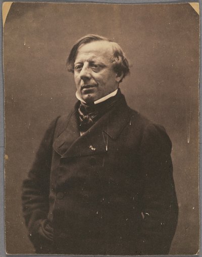 [Jacques-Alexandre] Bixio autorstwa Nadar [Gaspard Félix Tournachon]