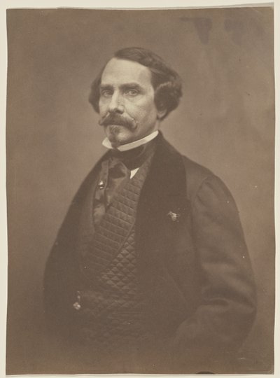 Jules Lecomte, dziennikarz autorstwa Nadar [Gaspard Félix Tournachon]