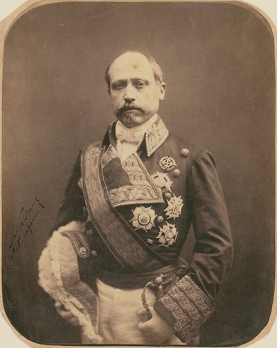 [Marszałek] Serrano autorstwa Nadar [Gaspard Félix Tournachon]