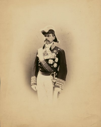 M[aréch]al Serrano autorstwa Nadar [Gaspard Félix Tournachon]