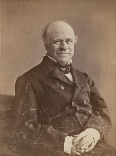 Silvestre de Sacy autorstwa Nadar [Gaspard Félix Tournachon]