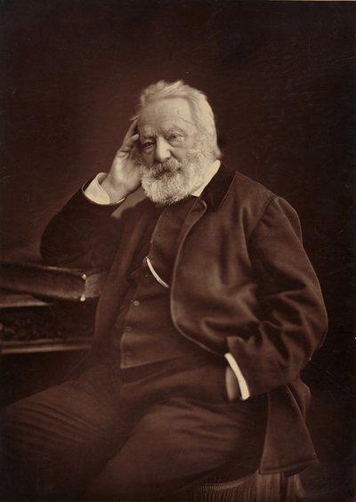 Victor Hugo autorstwa Nadar [Gaspard Félix Tournachon]