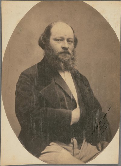 Virgile Trélat autorstwa Nadar [Gaspard Félix Tournachon]