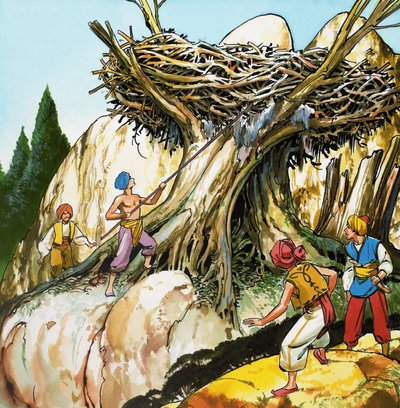 Sindbad Żeglarz autorstwa Nadir Quinto