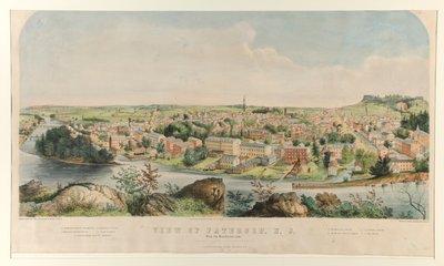 Widok Patersona, N.J. autorstwa Nagel and Weingarten
