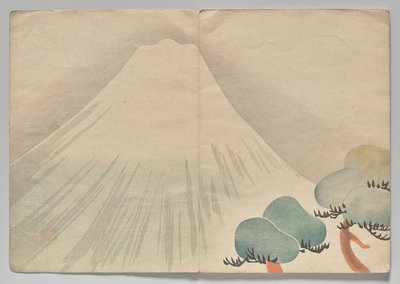 Scena z Kōrin Picture Book (tom 2) autorstwa Nakamura Hochu