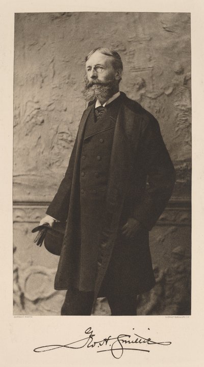 George Henry Smillie (1840-1921) autorstwa Napoleon Sarony
