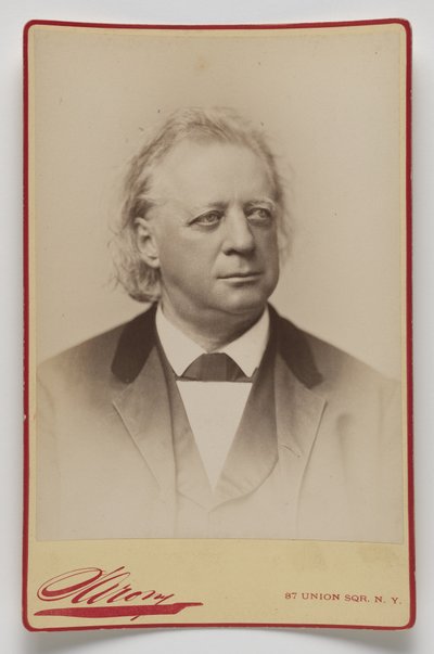 Henry Ward Beecher autorstwa Napoleon Sarony