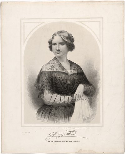 Jenny Lind autorstwa Napoleon Sarony
