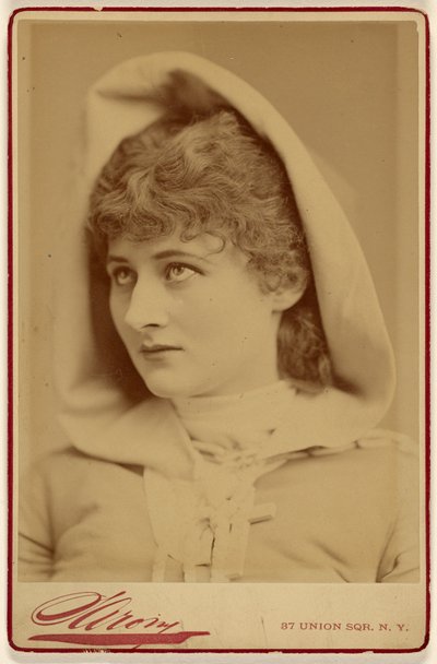Mary Anderson autorstwa Napoleon Sarony