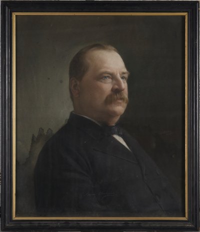 [Stephen] Grover Cleveland (1837-1908) autorstwa Napoleon Sarony