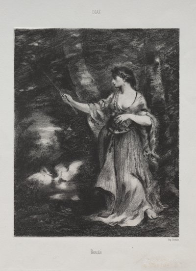 Piękno autorstwa Narcisse Diaz de la Pena