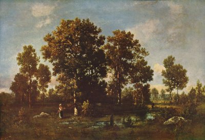Słoneczne dni w lesie, ok. 1850, ok. 1915 autorstwa Narcisse Virgile Diaz de la Peña
