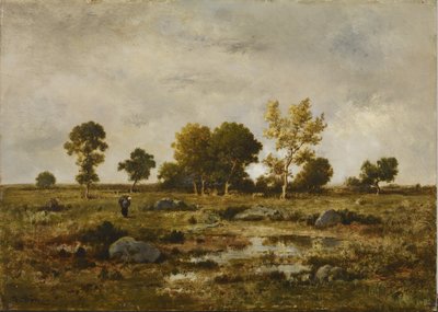 Efekt jesieni, Fontainebleau autorstwa Narcisse Virgile Diaz de la Peña