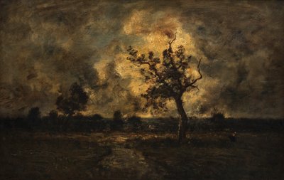 Nastrój burzowy autorstwa Narcisse Virgile Diaz de la Peña