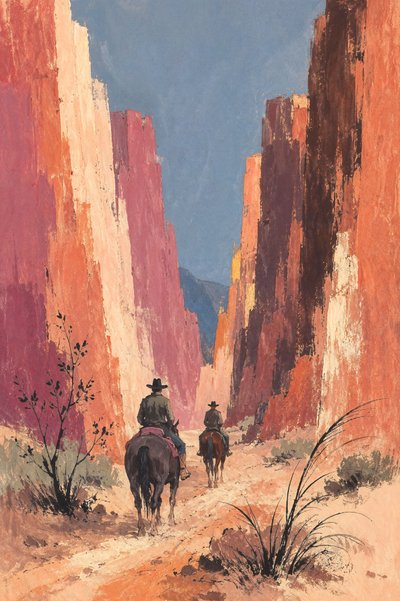 Canyon Riders autorstwa Natalie Bruns