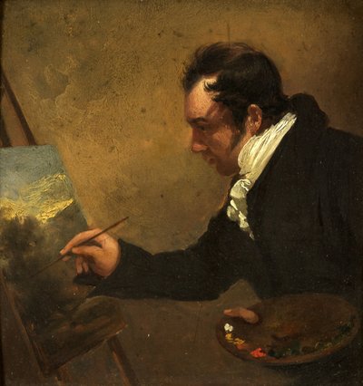 Portret wielebnego Johna Eaglesa autorstwa Nathan Cooper Branwhite
