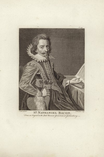 Sir Nathaniel Bacon, malarz-amator autorstwa Nathaniel Bacon
