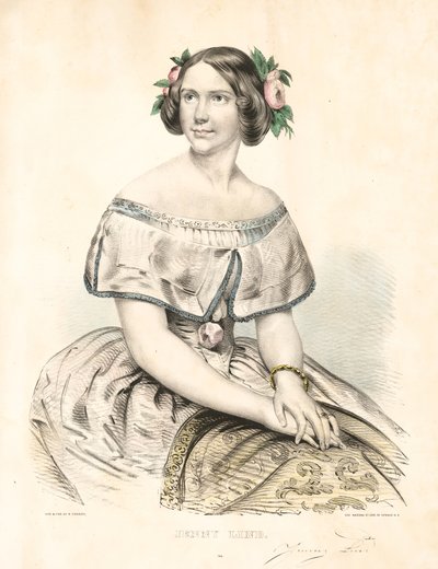 Jenny Lind autorstwa Nathaniel Currier
