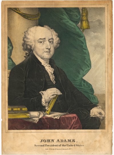 John Adams autorstwa Nathaniel Currier