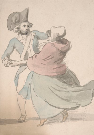 Tańcząca para autorstwa Nathaniel Dance