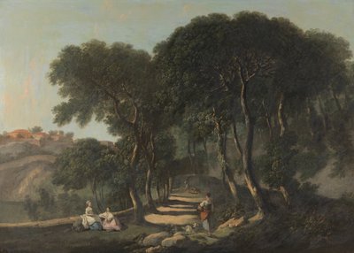Widok w pobliżu Rzymu autorstwa Nathaniel Dance