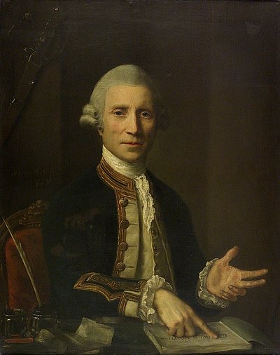 Kapitan Thomas Baillie (zm. 1802) autorstwa Nathaniel Hone