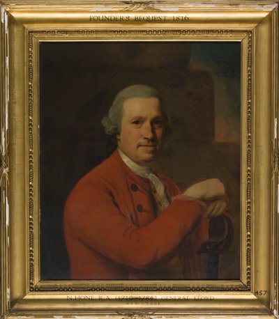 Generał Lloyd, 1773 autorstwa Nathaniel Hone