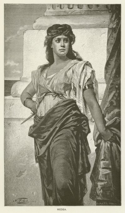 Medea autorstwa Nathaniel Sichel