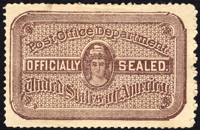 Pieczęć pocztowa, 1889 r. autorstwa National Bank Note Company