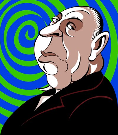 Alfred Hitchcock, 2018 autorstwa Neale Osborne
