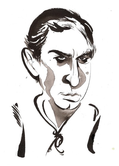 Busby Berkeley, 2025 (atrament) autorstwa Neale Osborne