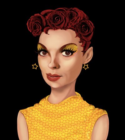 Judy Garland, 2021 (w wersji cyfrowej) autorstwa Neale Osborne