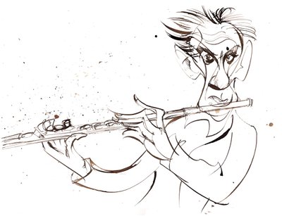 Marcel Moyse, 2022 (tinta)polonês autorstwa Neale Osborne