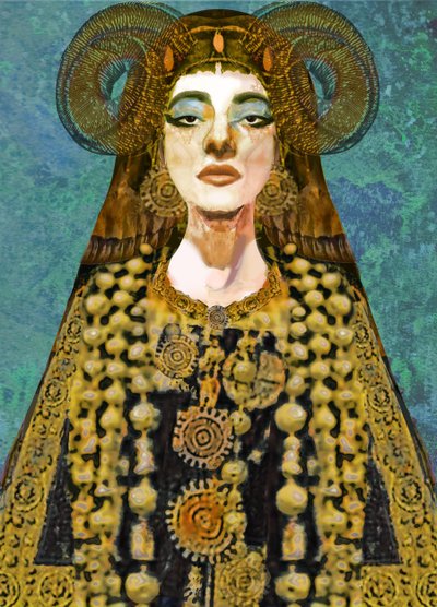 Maria Callas, 2023 (cyfrowo) autorstwa Neale Osborne