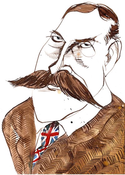 Sir Edward Elgar, 2022 (tusz) autorstwa Neale Osborne