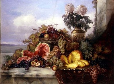 Martwa natura z soczystymi owocami autorstwa Nelius Gronland