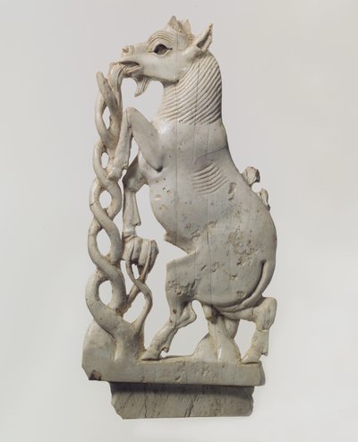 Ażurowa tablica meblowa z kozą hodowlaną, ok. IX-VIII w. p.n.e. autorstwa Neo Assyrian