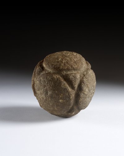 Rzeźbiona kula, późny neolit, Szkocja, ok. 3750-2000 pne autorstwa Neolithic