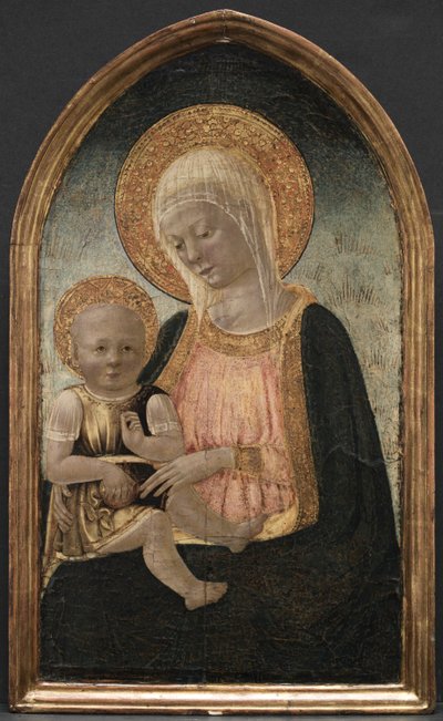 Dziewica z Dzieciątkiem, c. 1460. autorstwa Neri de Bicci