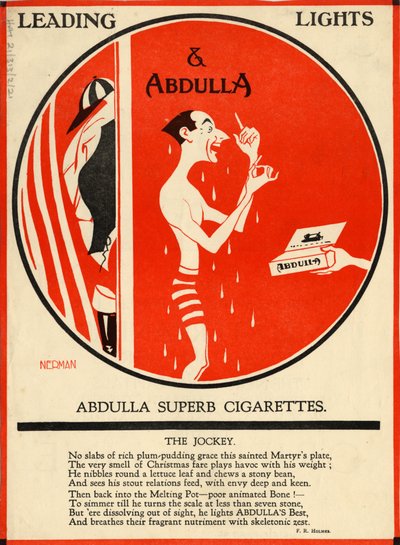 Papierosy Abdulli, lata 20. autorstwa Nerman