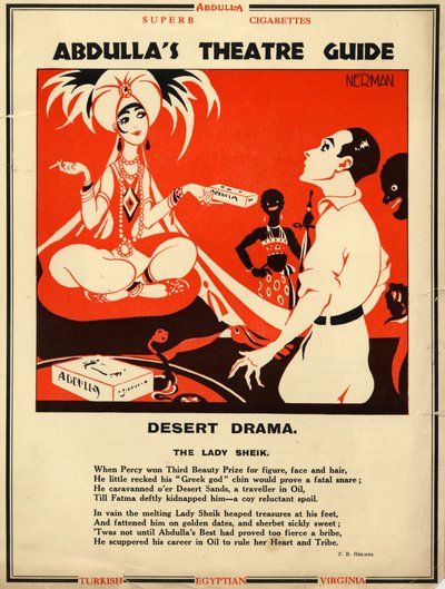 Papierosy Abdulli, 1928 autorstwa Nerman