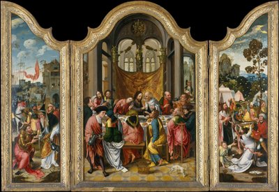 Ostatnia Wieczerza, 1515-20. autorstwa Netherlandish