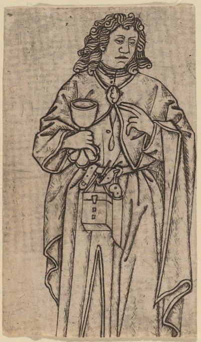 Święty Jan autorstwa Netherlandish 15th Century