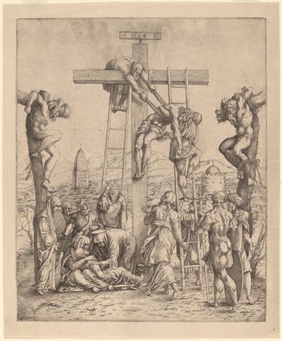 Zdjęcie z krzyża autorstwa Netherlandish 16th Century after Andrea Mantegna